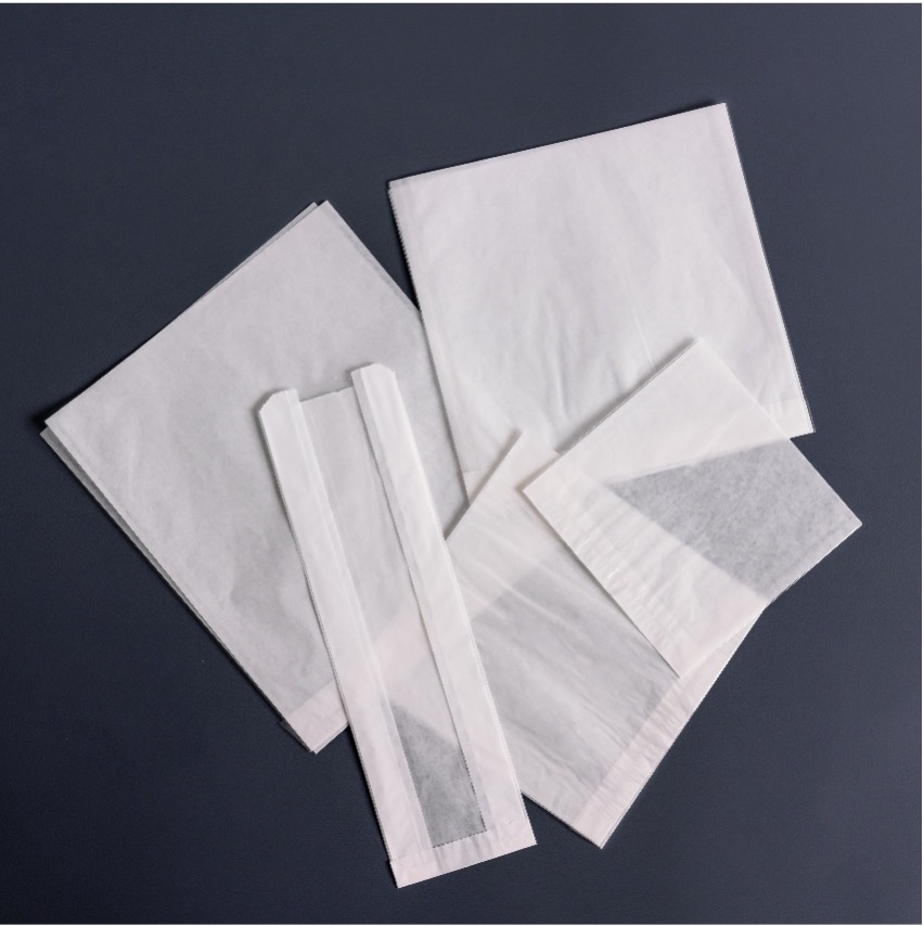 White Kraft Window Satchel - 100 x 50 x 355mm
