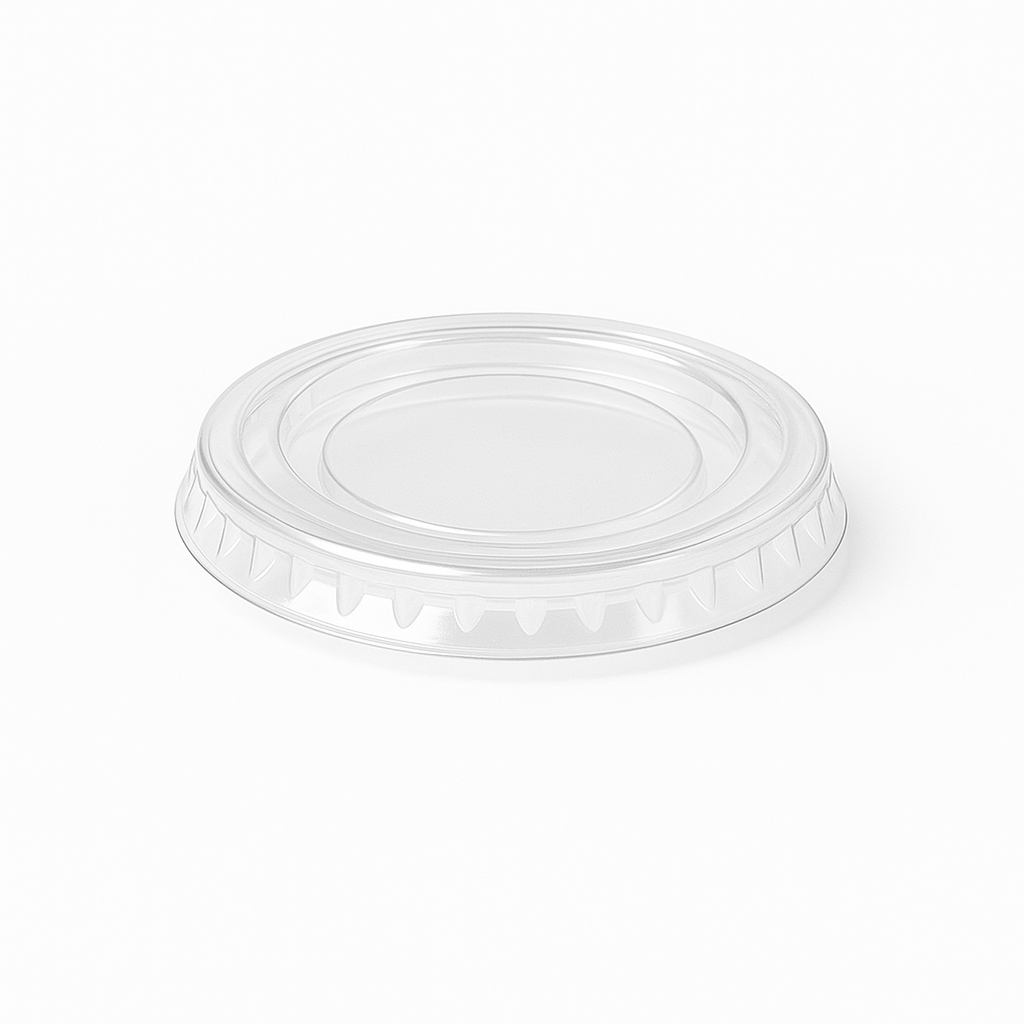 2oz Compostable Lid For Portion Pots