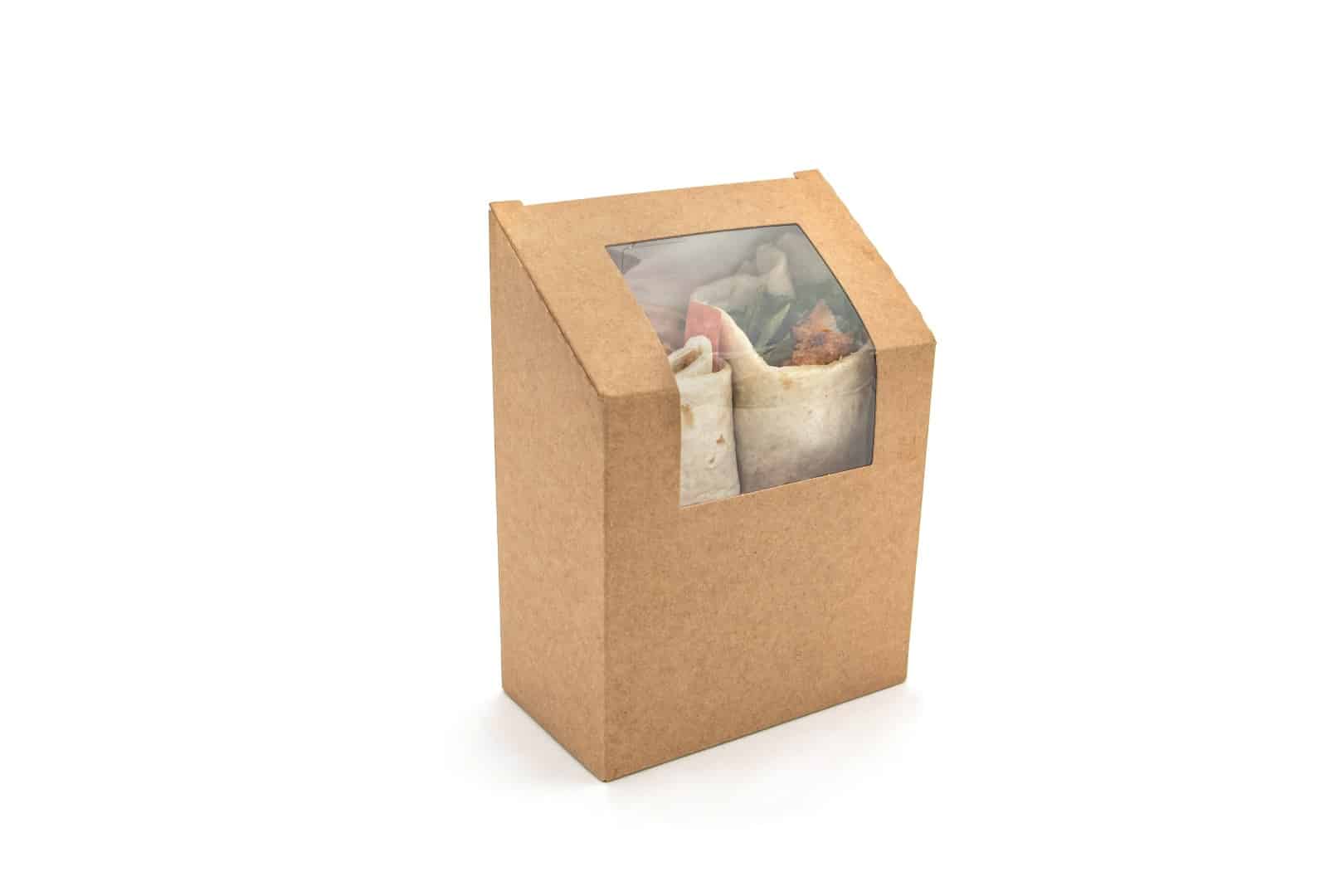 Natural Film Front Wrap Box