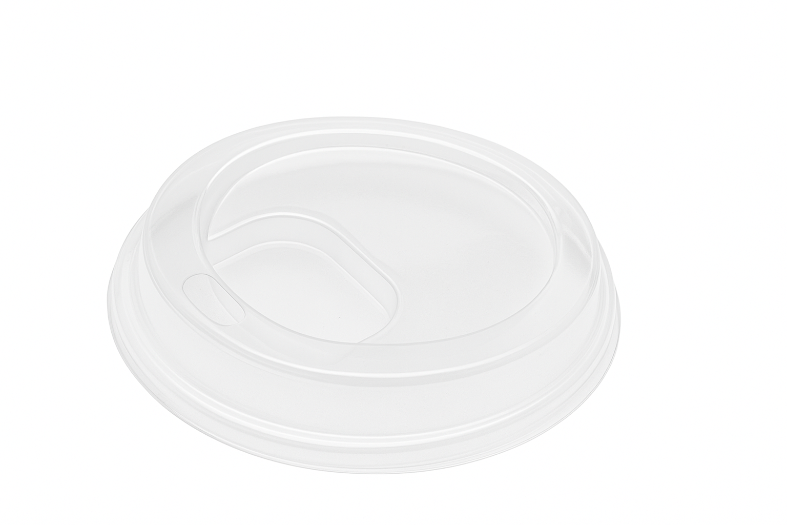 12-16oz RPET Strawless Sip Thru Lid For Cold Cup (Ø95mm)