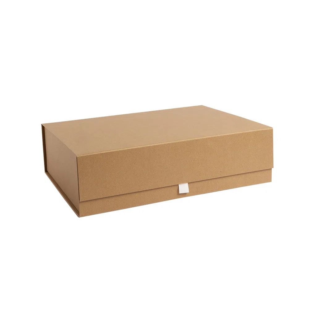 Large Kraft Magnetic Gift Box
