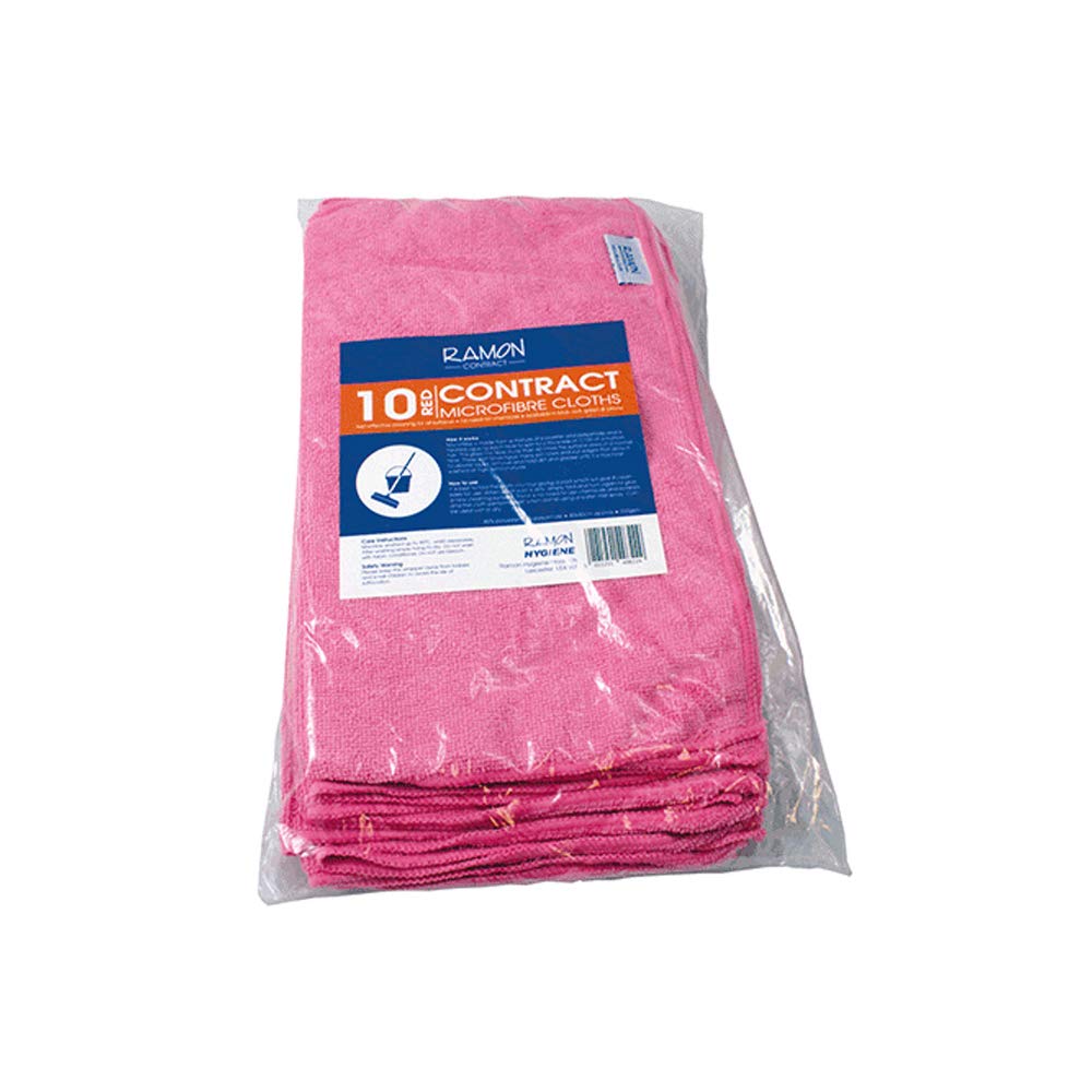 Ramon Contract Microfibre 40x40cm -  Red