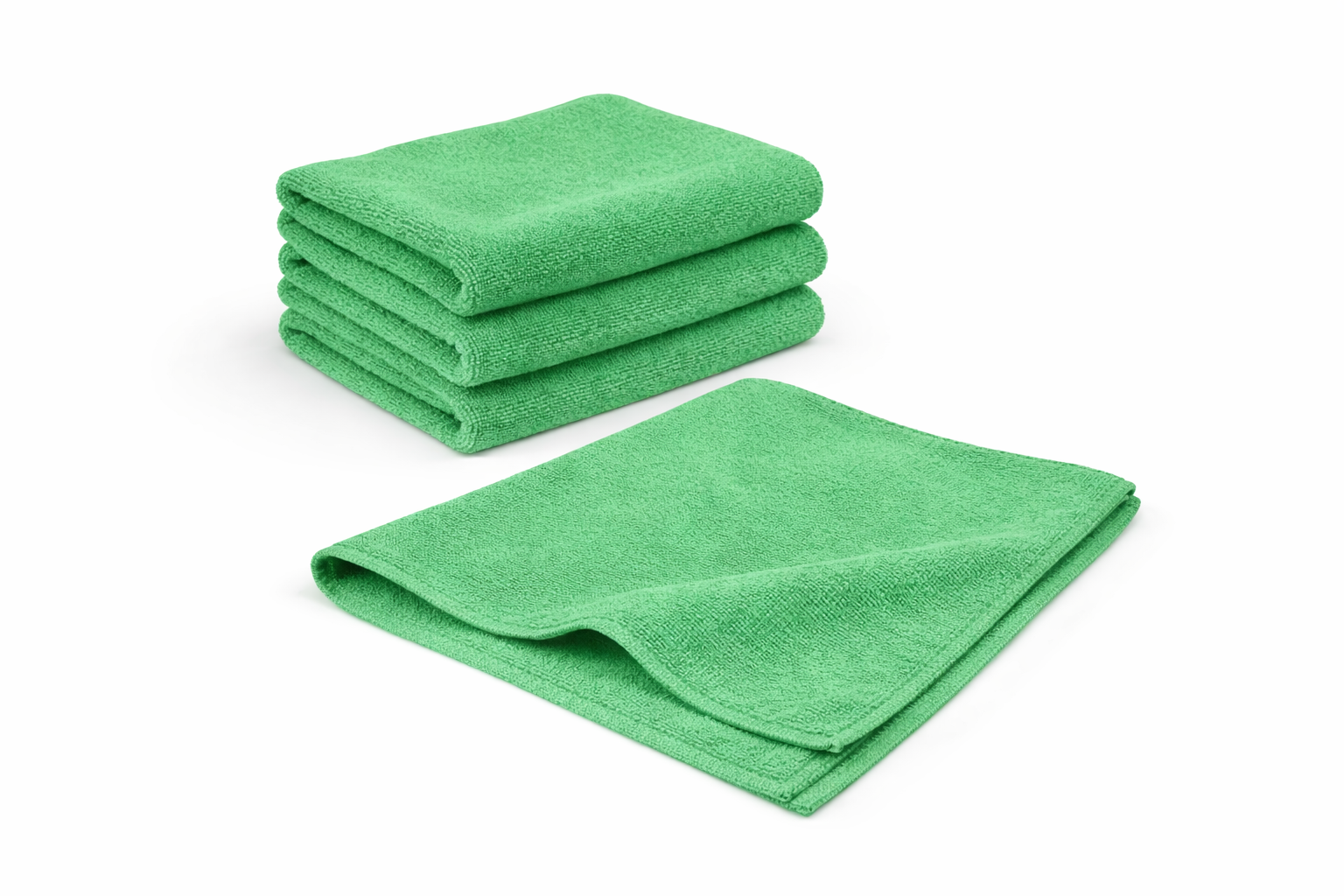 Microfibre Cloths – Green