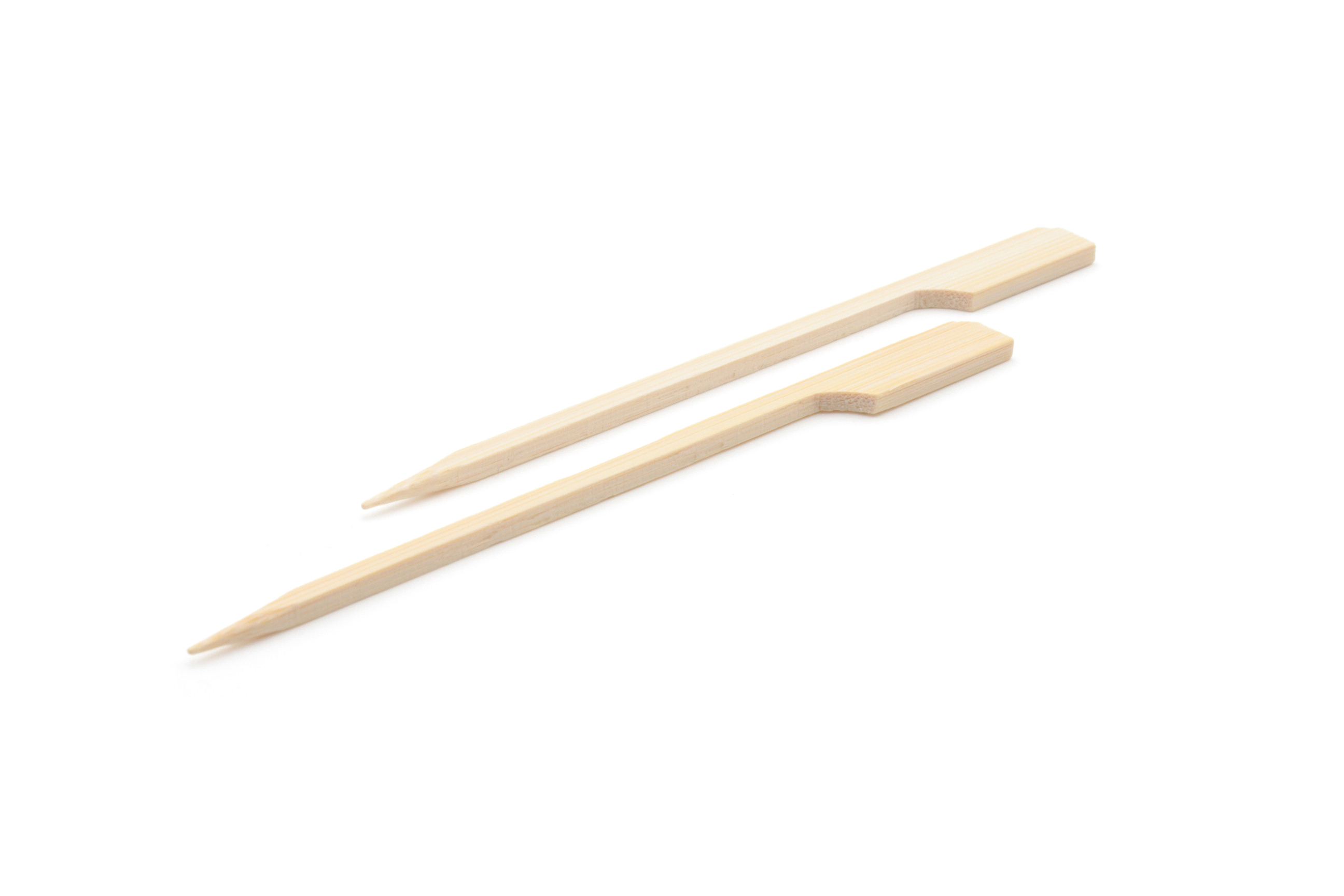 Gun-Shaped Bamboo Skewer – 120mm