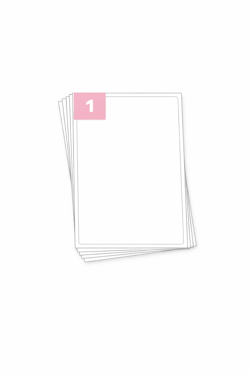Address Labels A4 - 1 Label Per Sheet