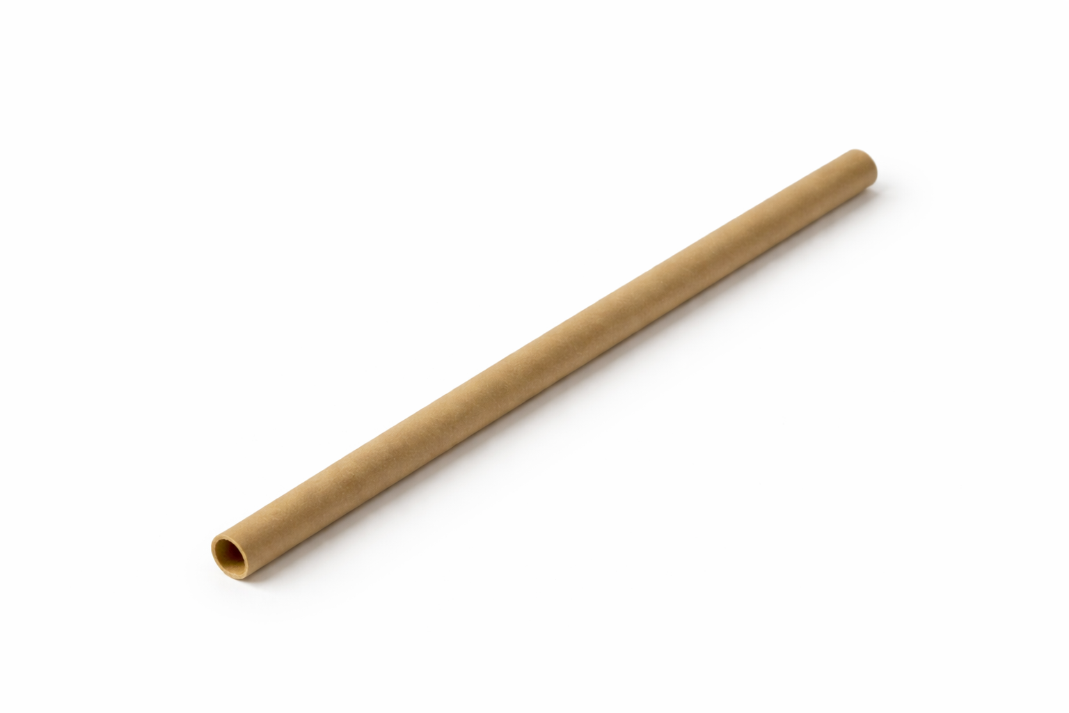 Compostable PAPER Straw 200x6mm Kraft