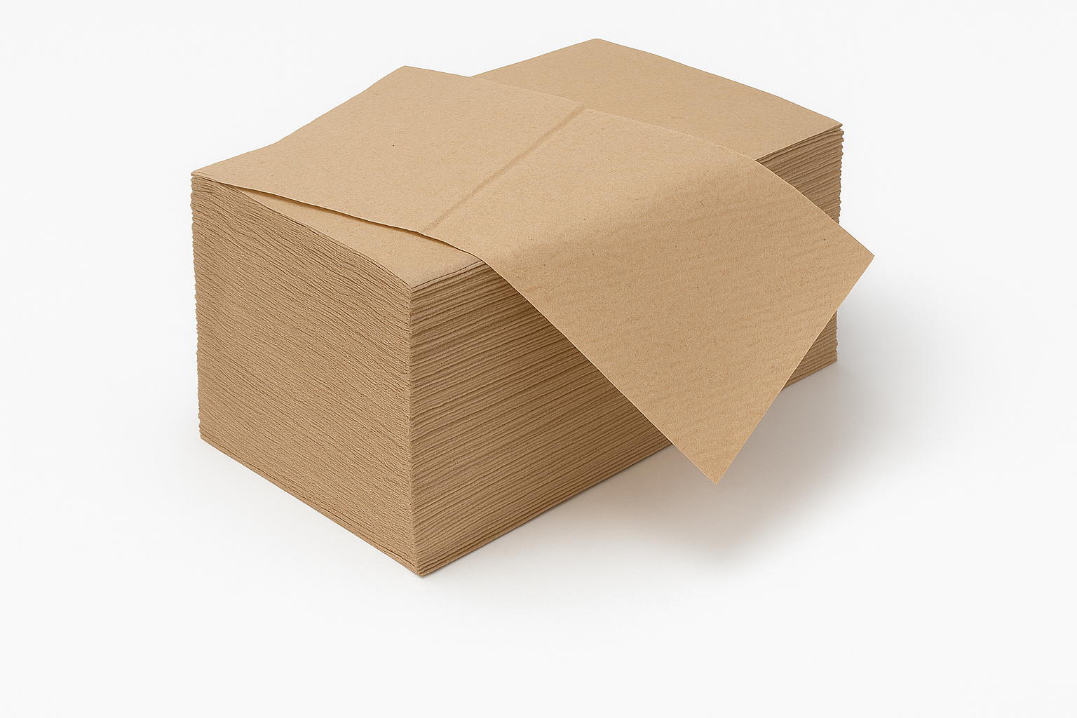 1 Ply 33cm Dispenser Napkin Kraft Unbleached