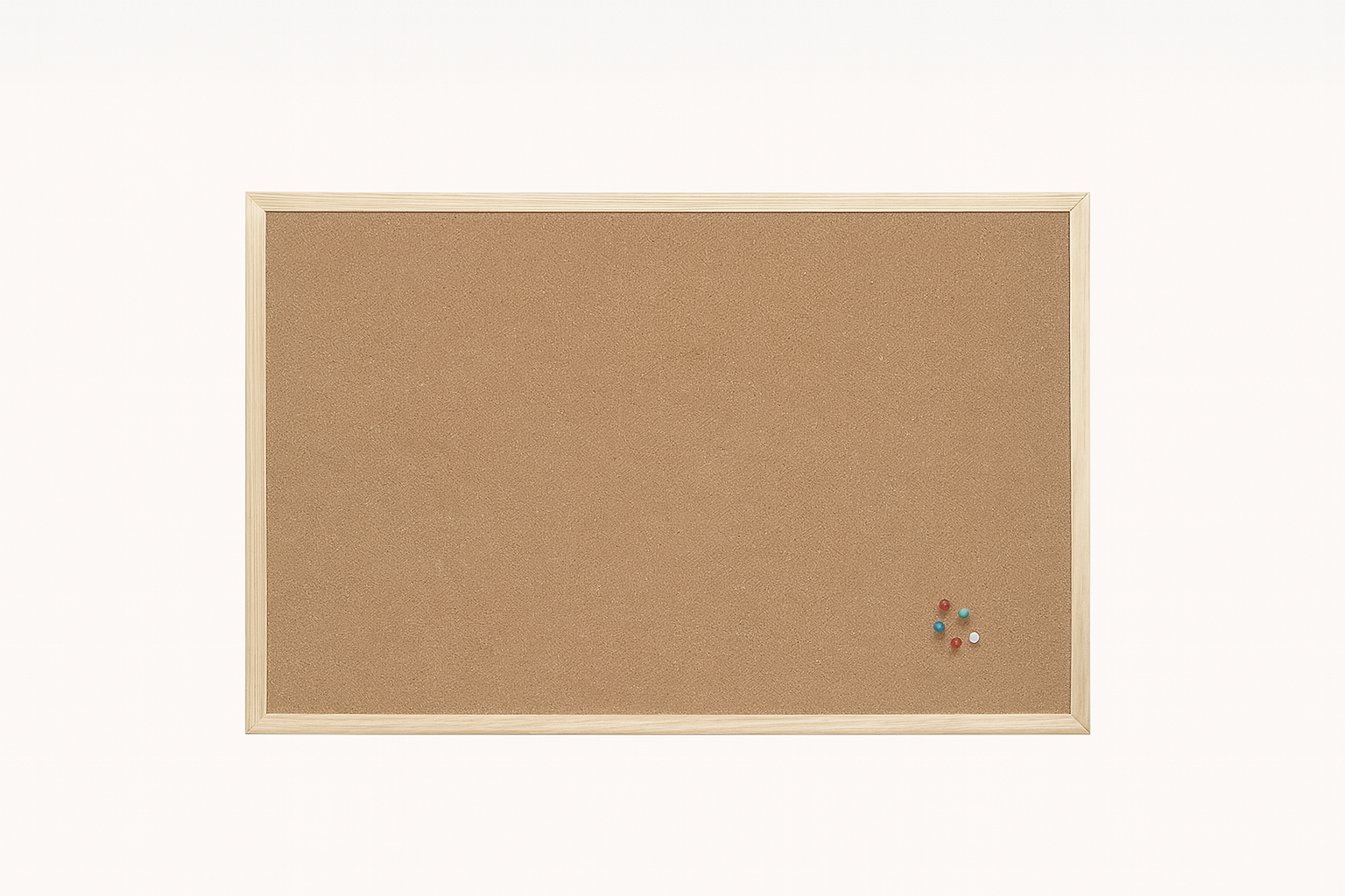 Q-Connect Lightweight Cork Noticeboard 900x1200mm