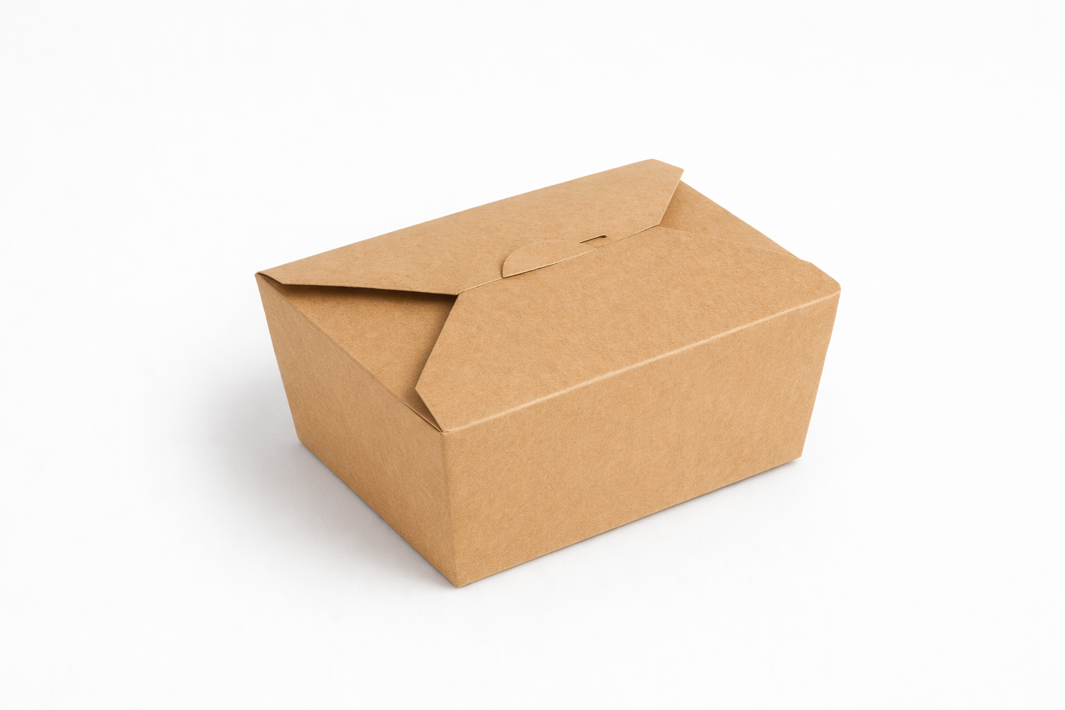 Compostable Paperboard Food Box Size #1 - 750ml - Kraft