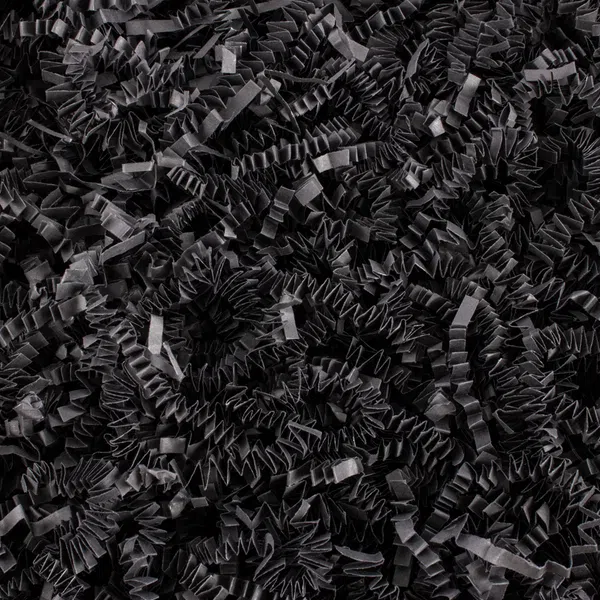 Black Shredded 4mm Zig Zag Paper - 5kg
