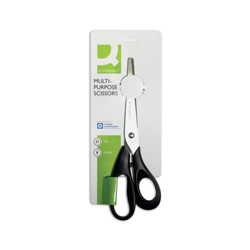 Q-Connect Ergonomic All Purpose Scissors - 210mm