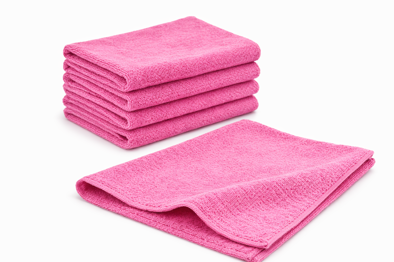 Microfibre Cloths – Pink