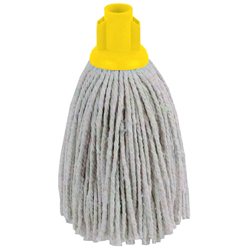 Socket Mop Head 300g 10oz Yellow
