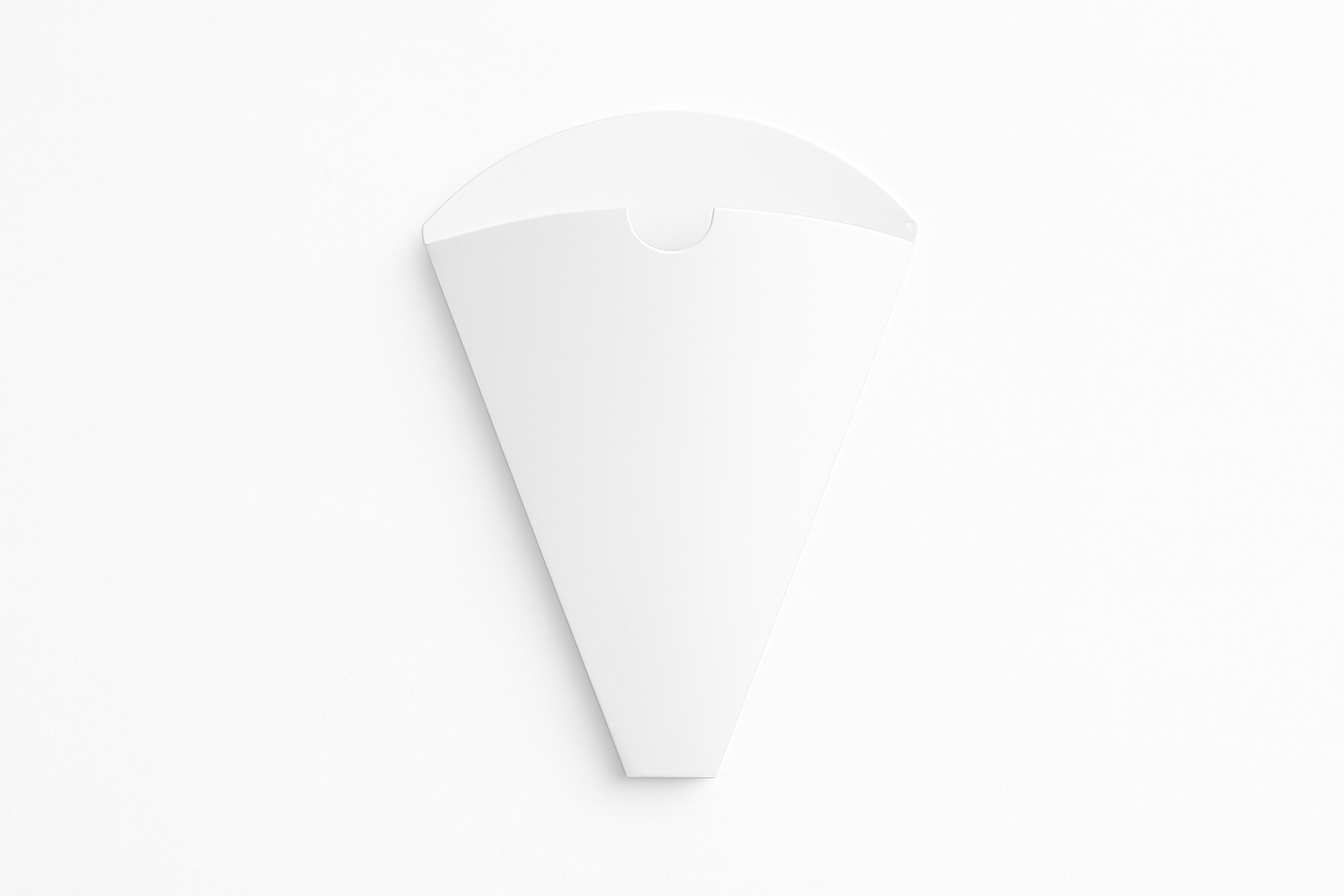 Crepe Cone White