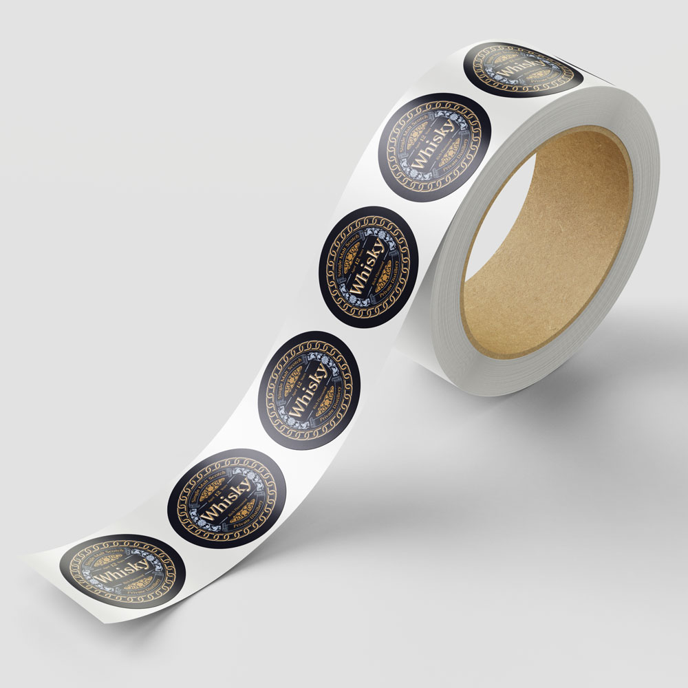 5000 51mm Circle Sticker Reel