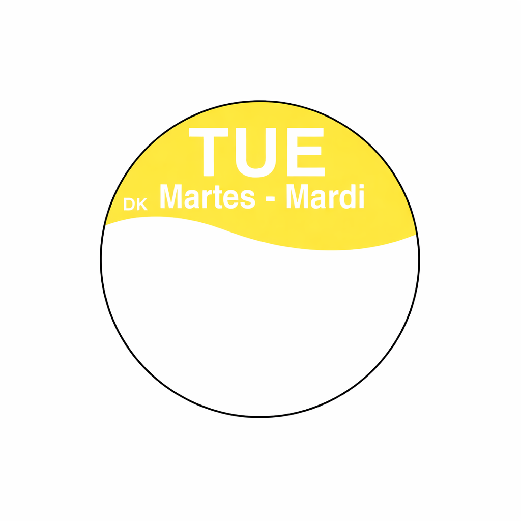 Food Prep Label – Tuesday
