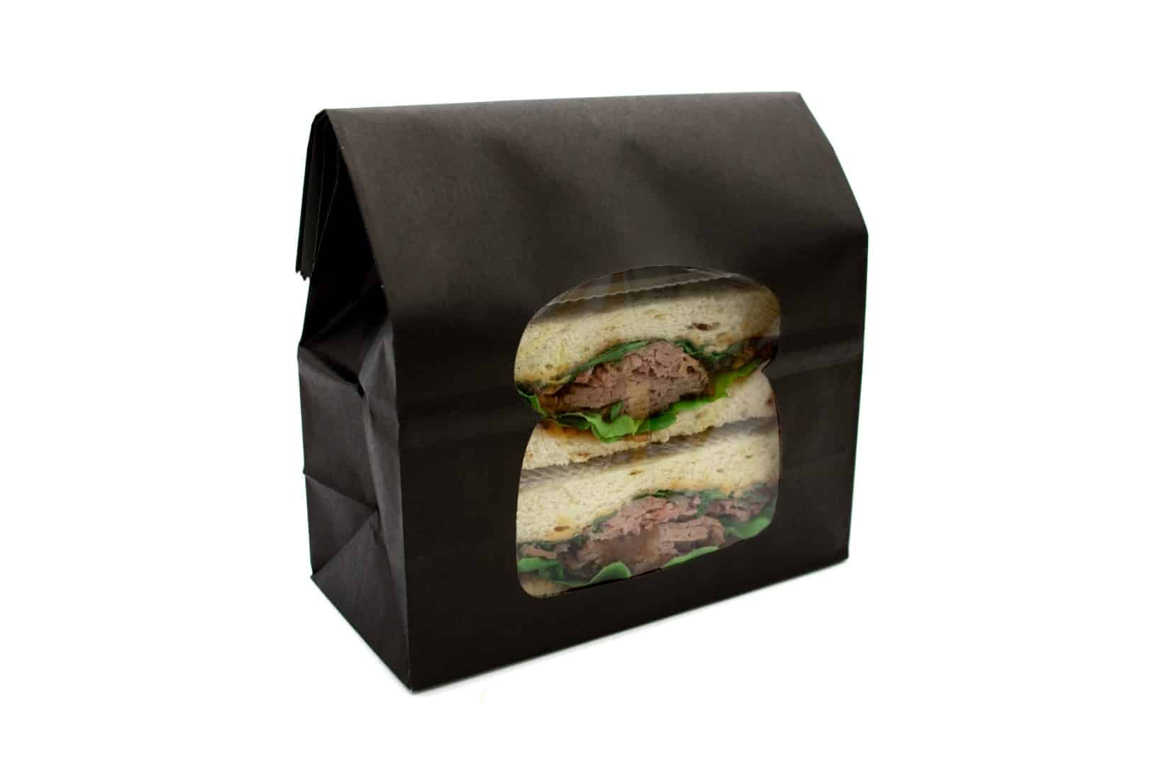 Laminated Onyx Window Sandwich Bag