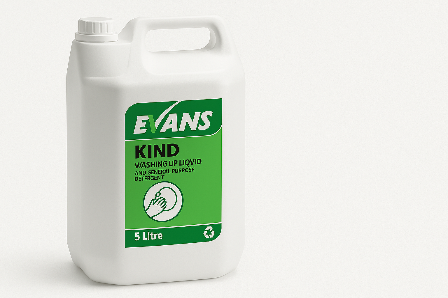 Evans Kind Washing Up Liquid and General Purpose Detergent 5L