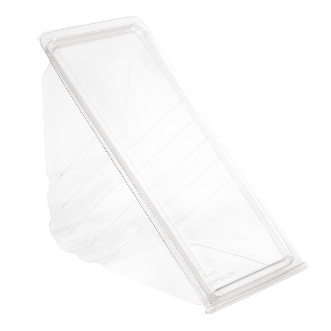 Triple Fill Clear Plastic Sandwich Wedge