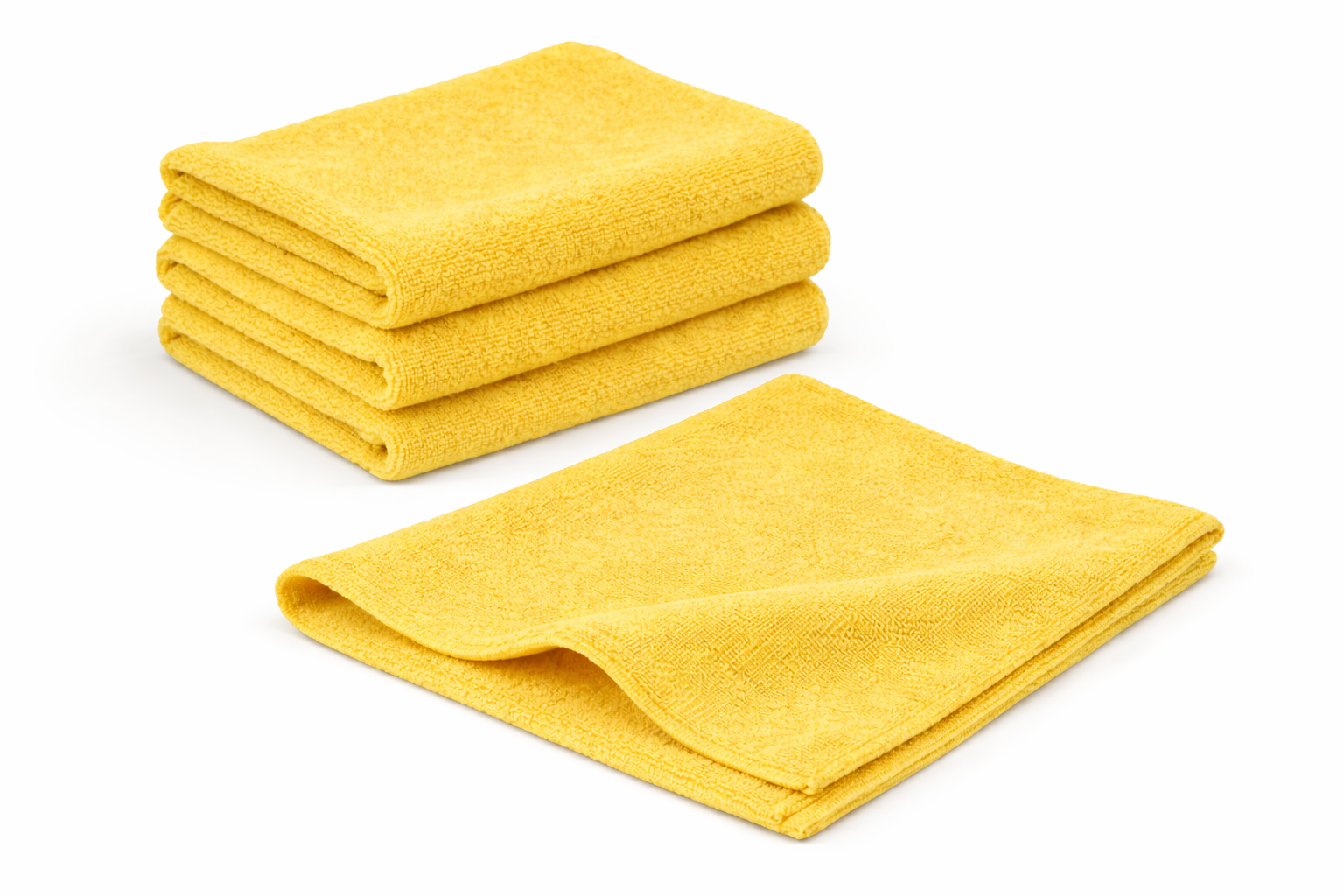 Microfibre Cloths – Yellow