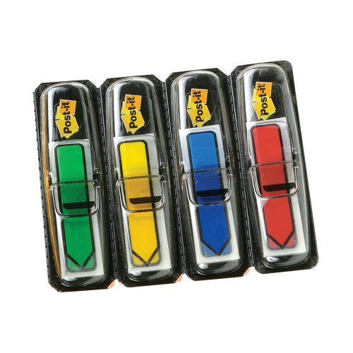 Post-it Index Arrows Standard Assorted (Pack of 96)