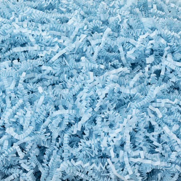 Ice Blue Shredded 4mm Zig Zag Paper - 1kg