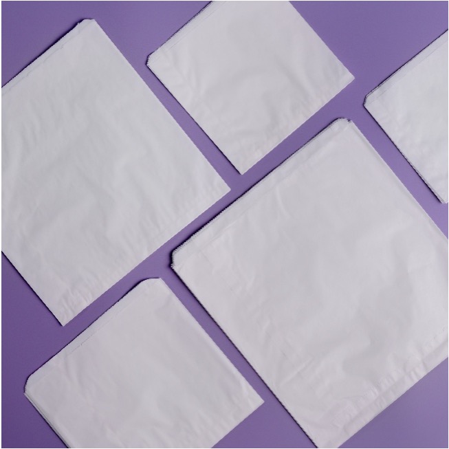 White Kraft Bag - 175mm x 175mm