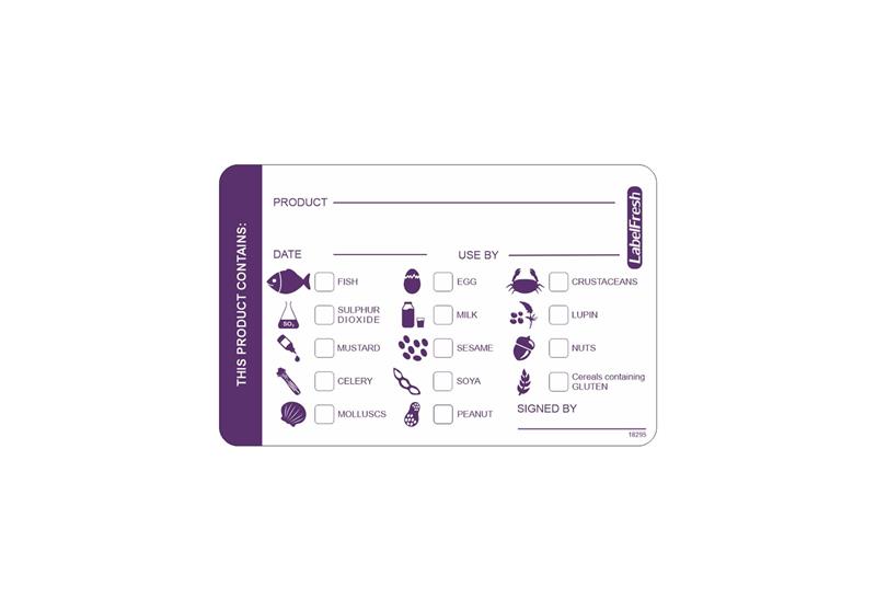 Food Allergen Labels