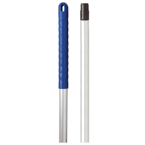 Traditional Screwfit Mop Handle 125cm Blue