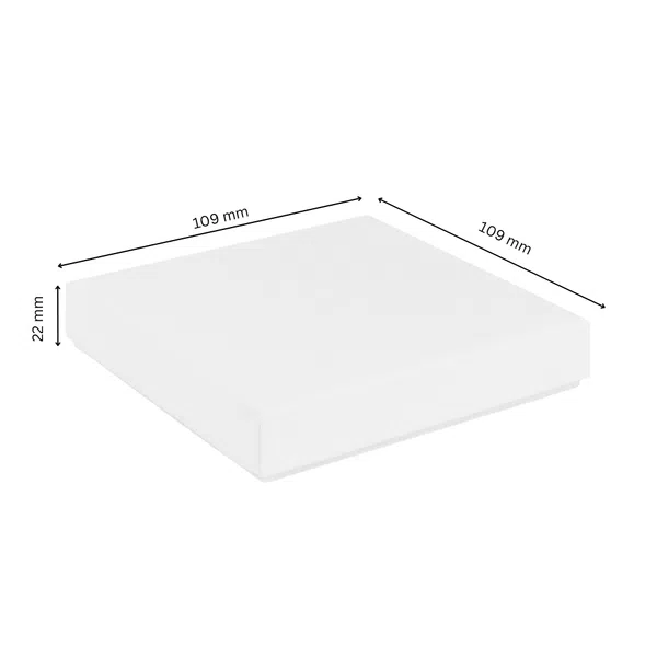 Luxury White Thin Bangle Jewellery Gift Box