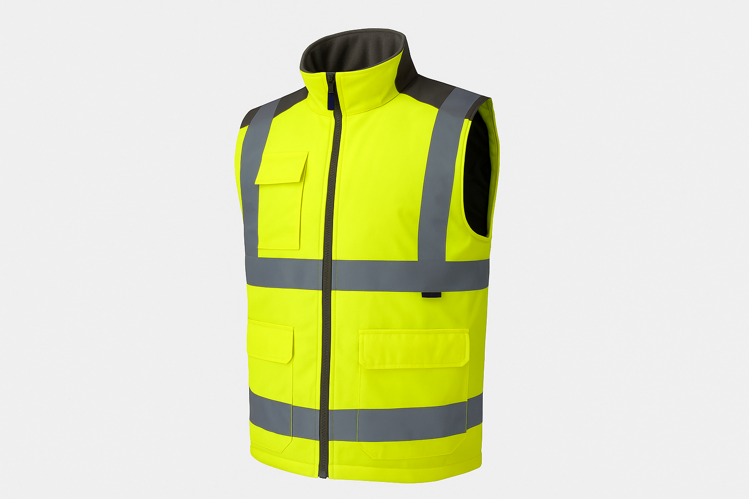 Hi Viz Yellow Bodywarmer