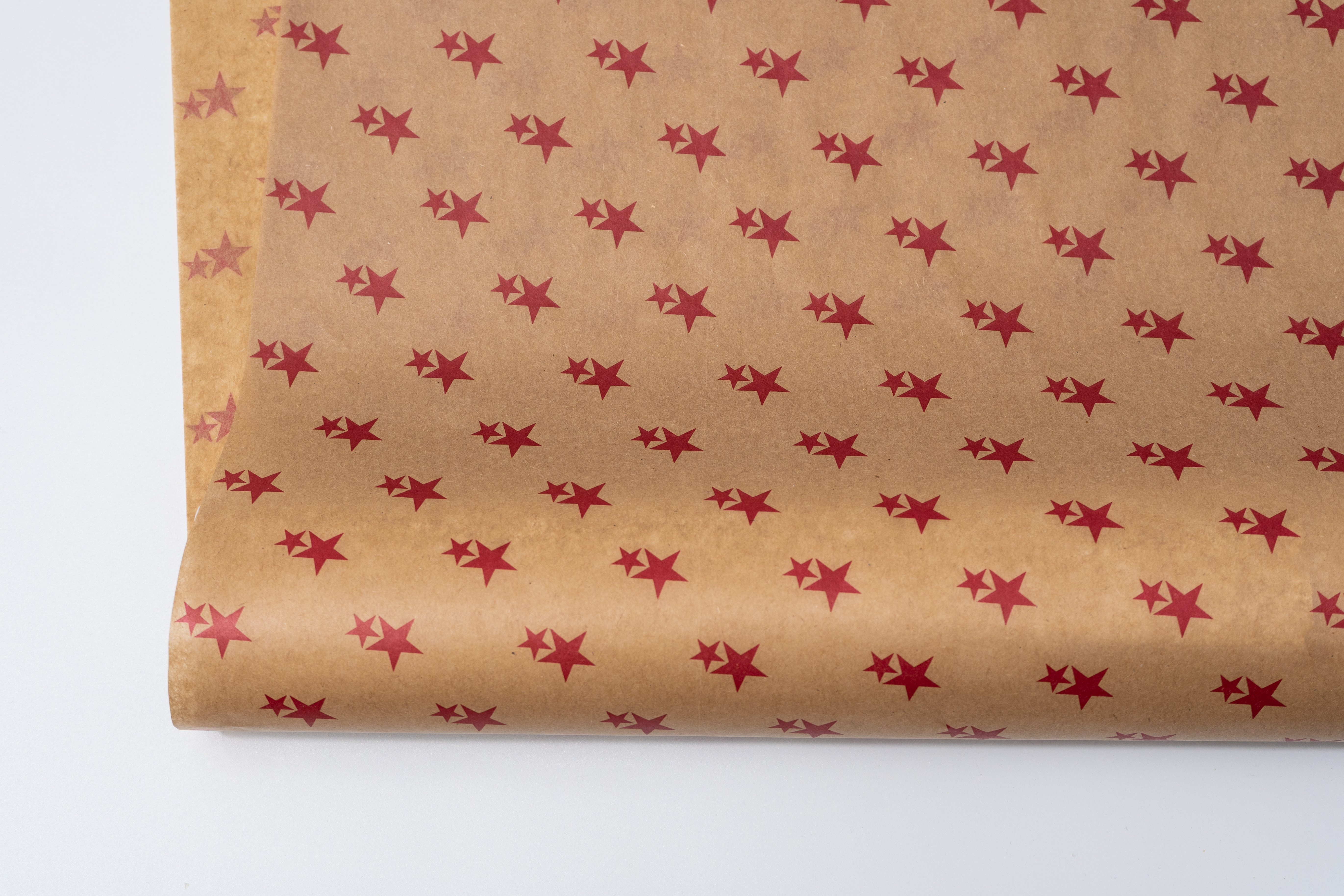 20gsm Luxury Printed Tissue Paper - Red Stars