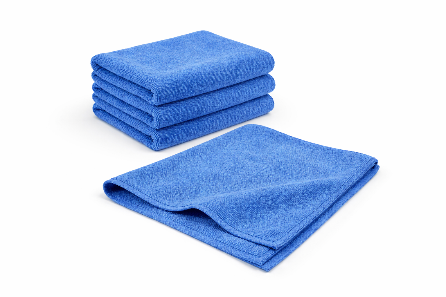 Microfibre Cloths – Blue