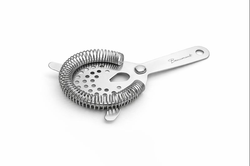 Beaumont Hawthorne Cocktail Strainer 2 Prong Stainless Steel