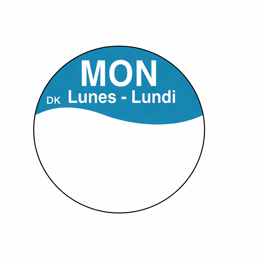 Food Prep Label – Monday
