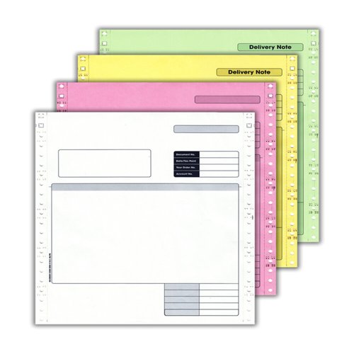 Inform Sage-Compatible 4 Part Continuous Invoice & Delivery Note Forms