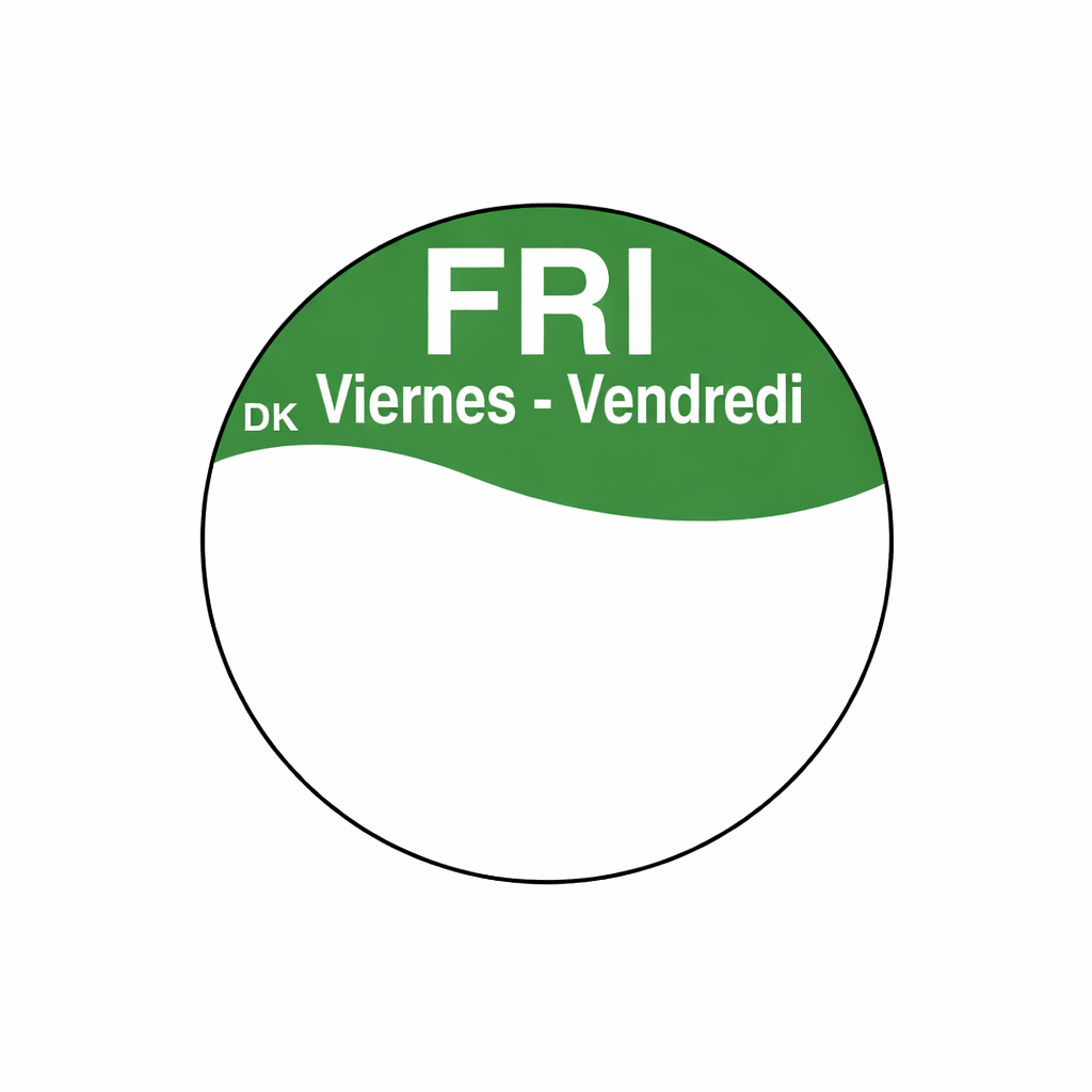 Food Prep Label – Friday