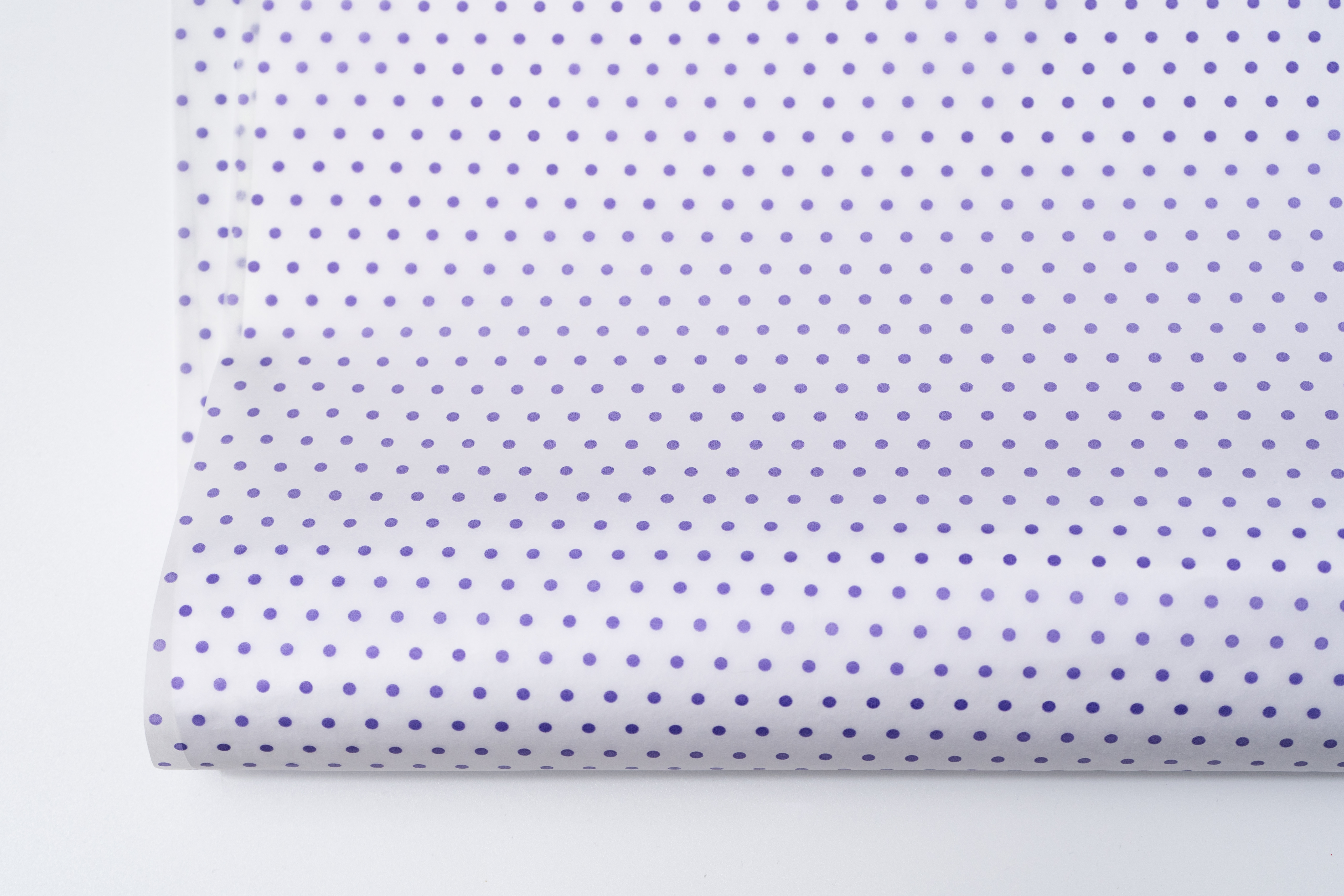 Purple on white 