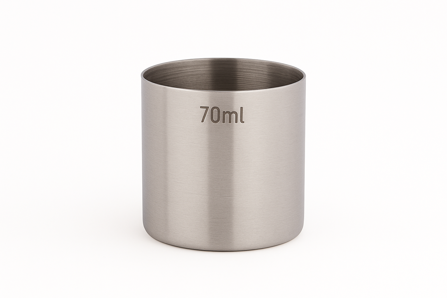 Measure 70ml Stainless Steel CE/UKCA Marked