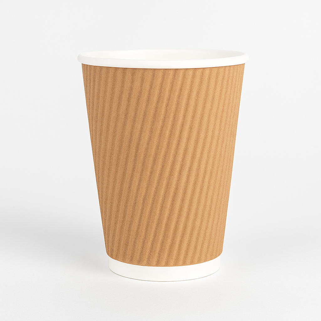 16oz Kraft Ripple Cup