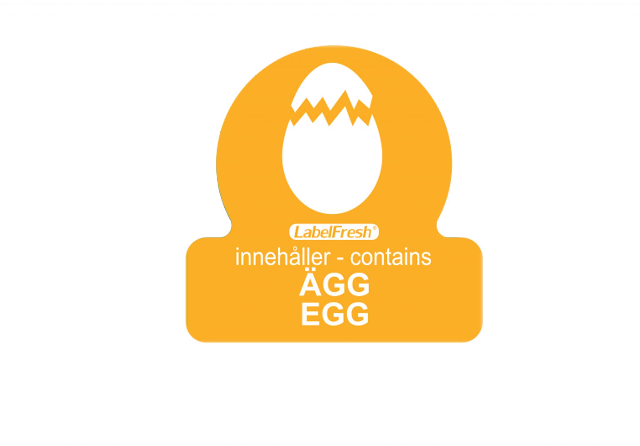 LF Allergen Labels - Egg