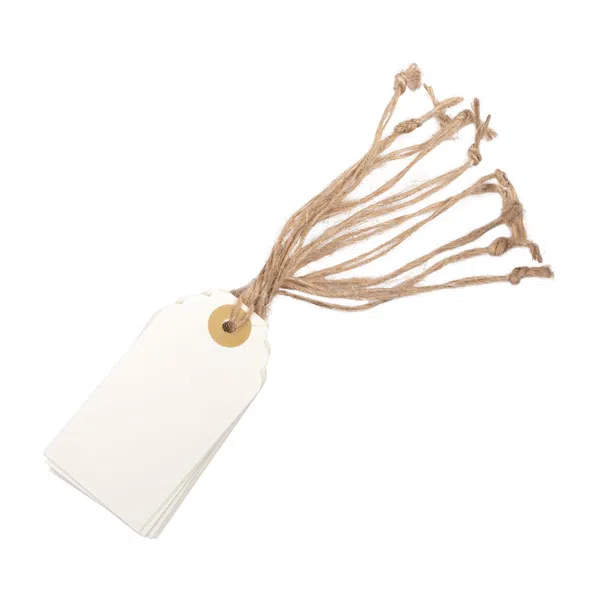 Cream Paper Tags