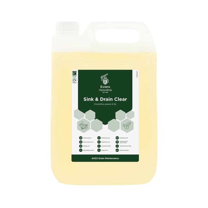 Evans Sink & Drain Cleaner 5ltr