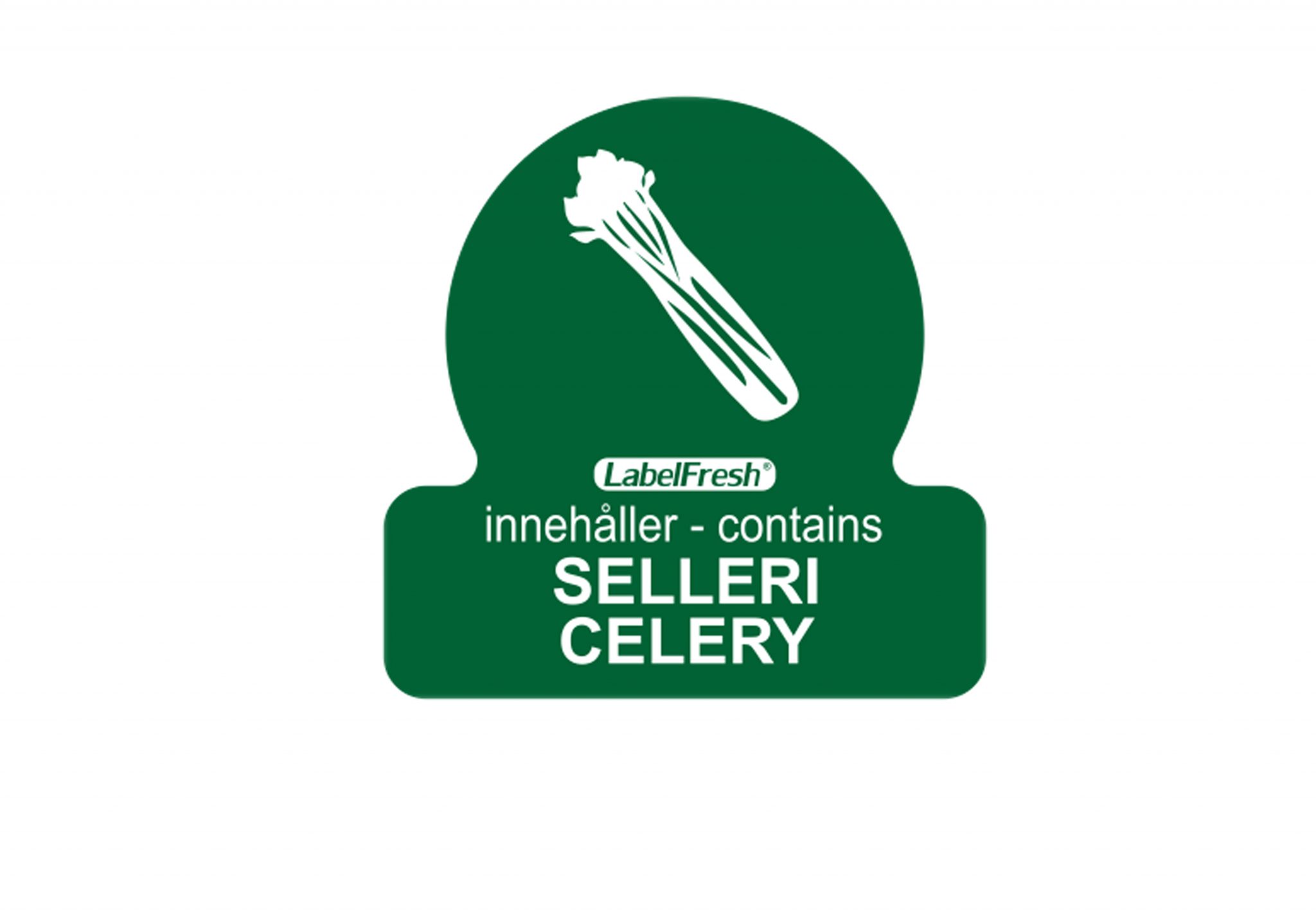LF Allergen Labels - Celery