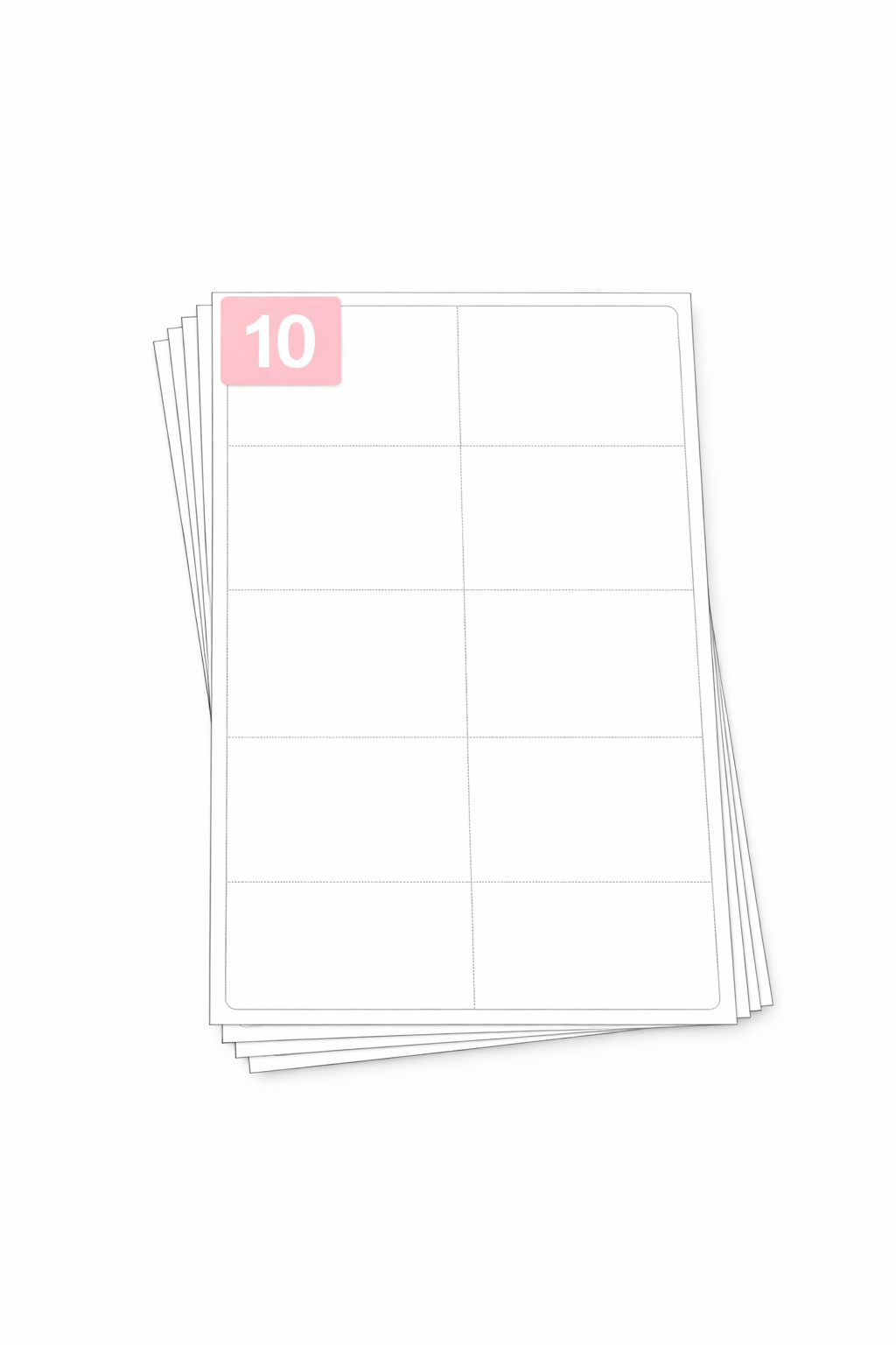 Address Labels A4 - 10 Labels Per Sheet