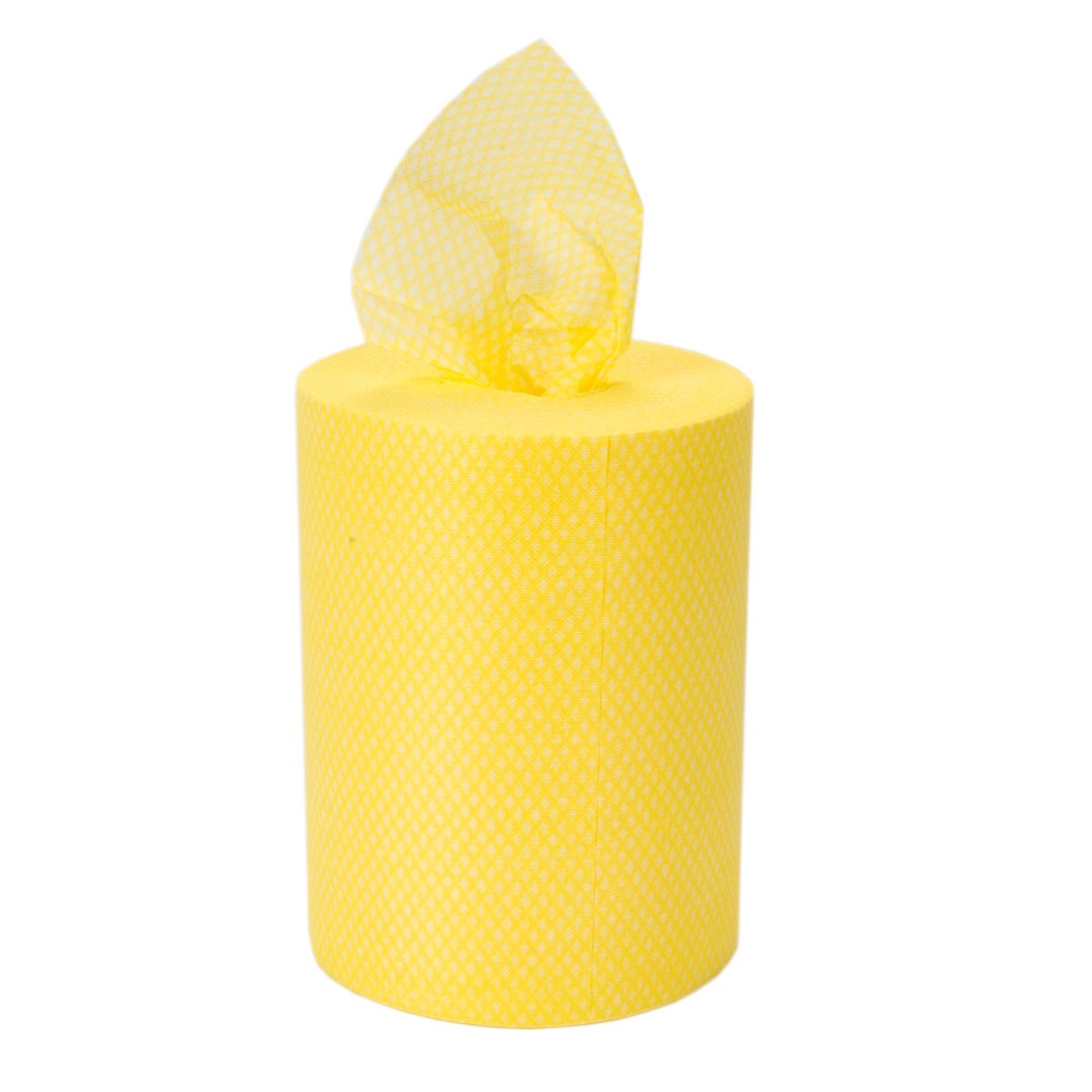 General Purpose Wipes On A Roll Yellow