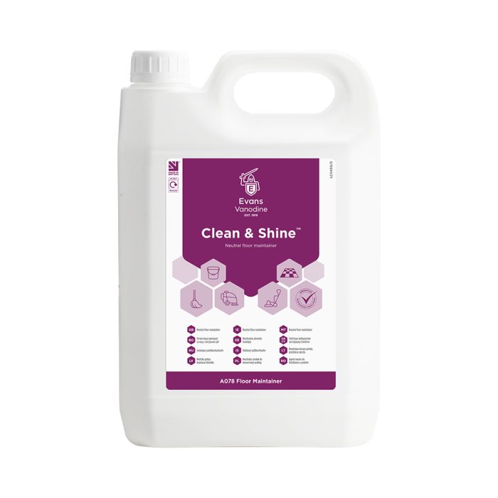 Evans Clean & Shine Maintainer 5ltr