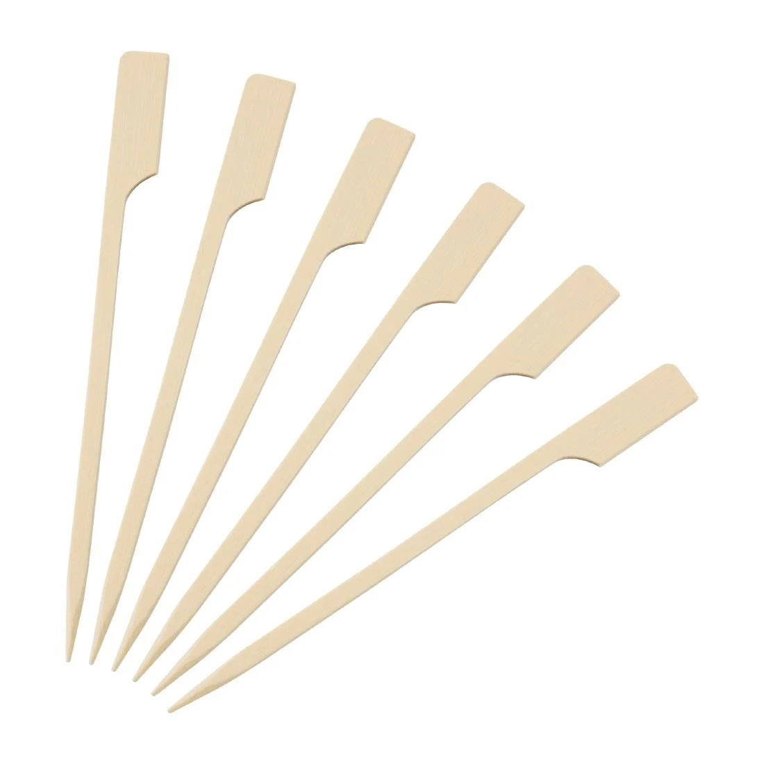 Biodegradable Bamboo Gun Shaped Skewer – 4.7″