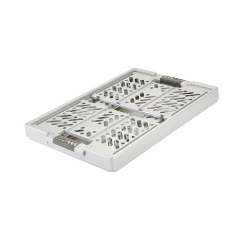 Keeeper Ultra Tough Ben Folding Crate 45 Litre Silver
