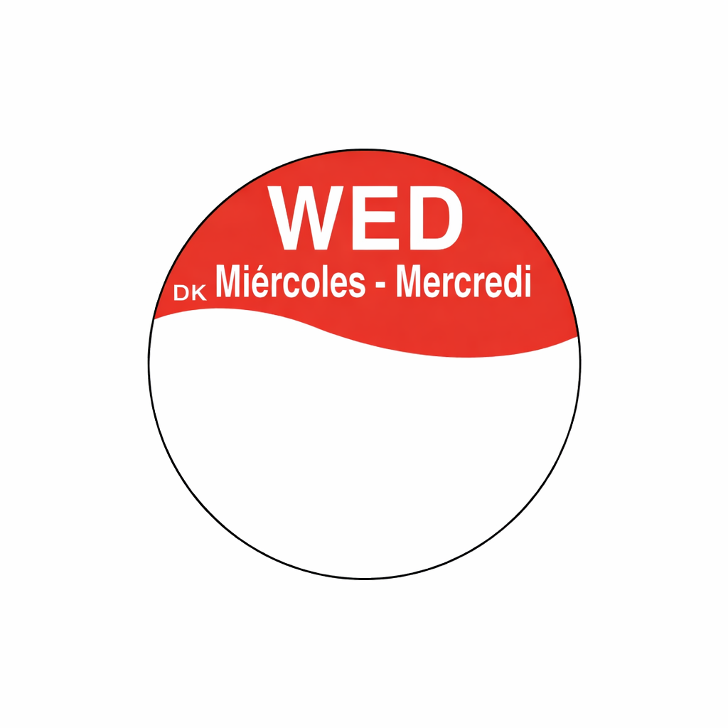 Food Prep Label – Wednesday